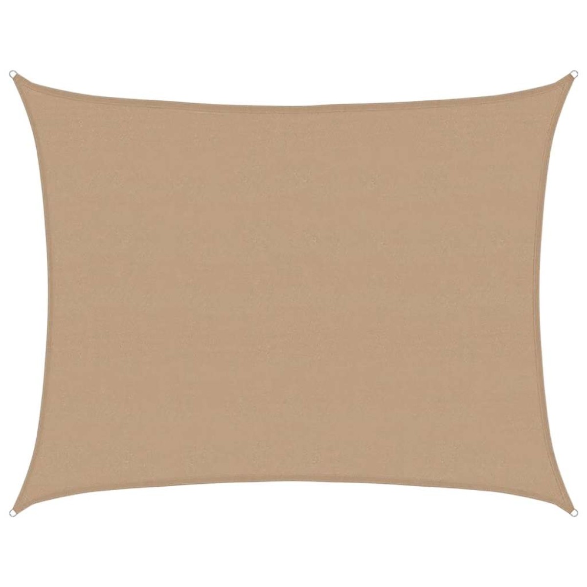 vidaXL Πανί Σκίασης Taupe 6 x 7 μ. από HDPE 160 γρ/μ²