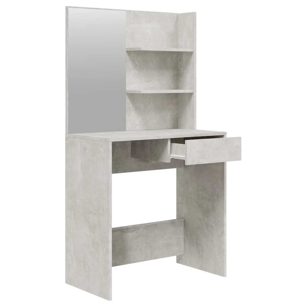 vidaXL Μπουντουάρ Σετ Γκρι Σκυροδέματος 74,5 x 40 x 141 εκ.