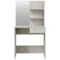 vidaXL Μπουντουάρ Σετ Γκρι Σκυροδέματος 74,5 x 40 x 141 εκ.
