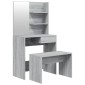 vidaXL Μπουντουάρ Σετ Γκρι Sonoma 74,5 x 40 x 141 εκ.