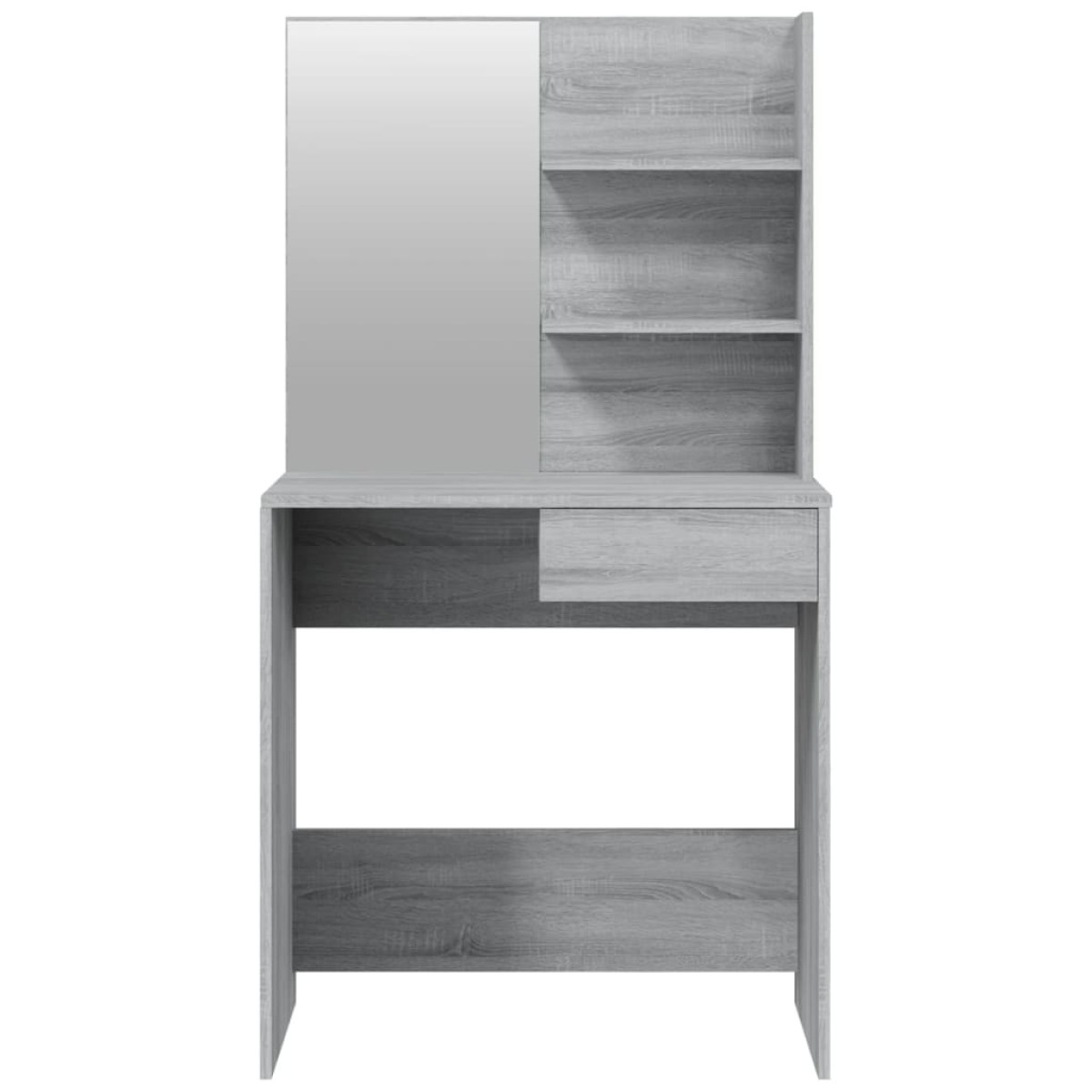 vidaXL Μπουντουάρ Σετ Γκρι Sonoma 74,5 x 40 x 141 εκ.