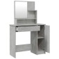 vidaXL Μπουντουάρ Σετ Γκρι Σκυροδέματος 86,5x35x136 εκ.