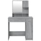 vidaXL Μπουντουάρ Σετ Γκρι Sonoma 86,5x35x136 εκ.