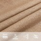 vidaXL Πανί Σκίασης Taupe 2,5 x 2,5 x 3,5 μ. από HDPE 160 γρ/μ²