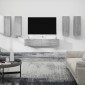 vidaXL Σετ Επίπλων Τηλεόρασης 6 Τεμ. Γκρι Sonoma Επεξεργασμένο Ξύλο