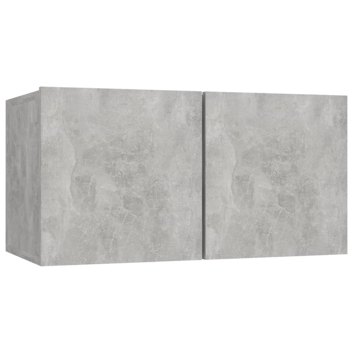 vidaXL Σετ Επίπλων Τηλεόρασης 8 Τεμαχίων Γκρι Σκυρ. Επεξεργασμένο Ξύλο