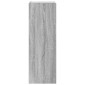 vidaXL Σετ Επίπλων Τηλεόρασης 4 Τεμ. Γκρι Sonoma Επεξεργασμένο Ξύλο