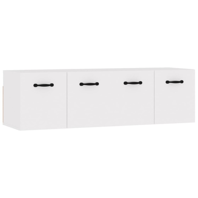 vidaXL Ντουλάπια Τοίχου 2 τεμ. Λευκά 80x35x36,5 εκ. Επεξ. Ξύλο