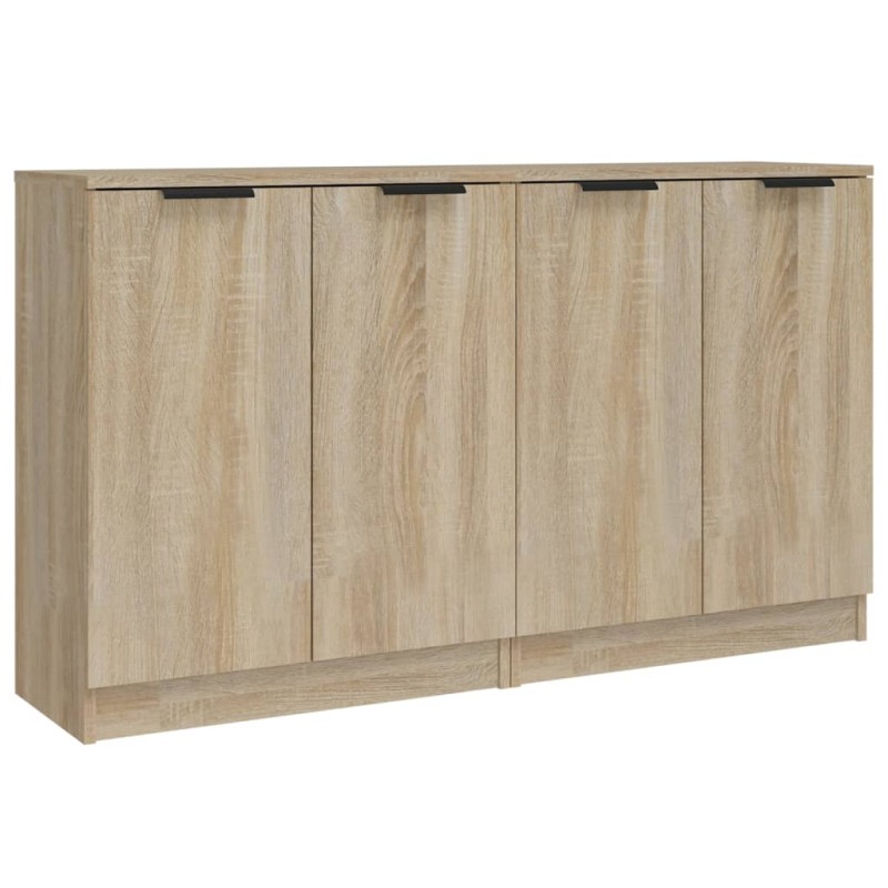 vidaXL Ντουλάπια 2 τεμ. Sonoma Δρυς 60x30x70 εκ. Επεξεργασμένο Ξύλο
