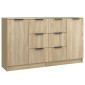 vidaXL Ντουλάπια 2 τεμ. Sonoma Δρυς 60x30x70 εκ. Επεξεργασμένο Ξύλο