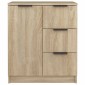 vidaXL Ντουλάπια 2 τεμ. Sonoma Δρυς 60x30x70 εκ. Επεξεργασμένο Ξύλο