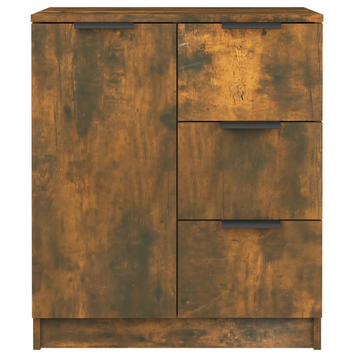vidaXL Ντουλάπια 2 τεμ. Καπνιστή δρυς 60x30x70 εκ. Επεξεργασμένο Ξύλο