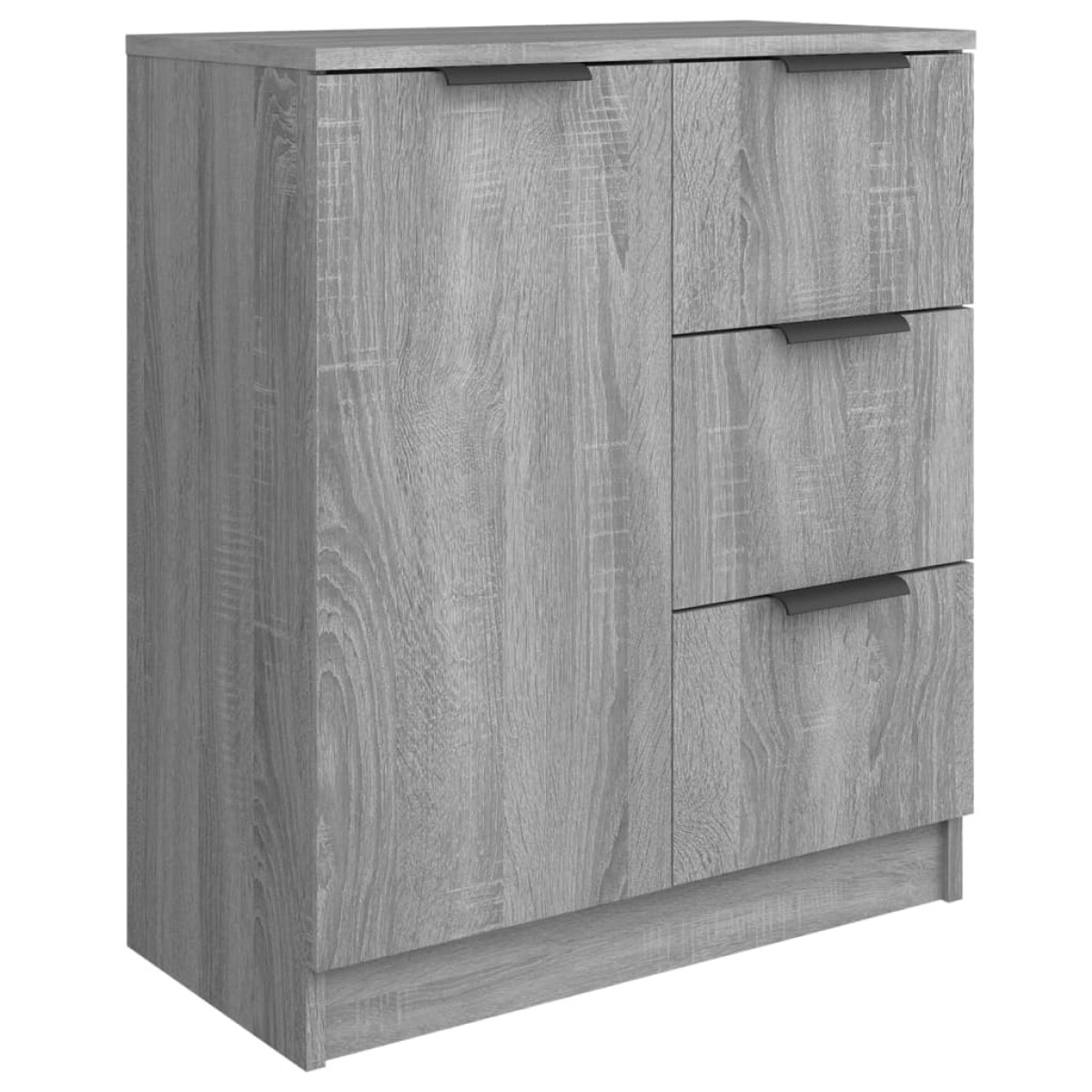 vidaXL Ντουλάπι 2 τεμ. Γκρι Sonoma 60x30x70 εκ. από Επεξεργασμένο Ξύλο