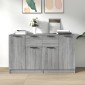 vidaXL Ντουλάπι 2 τεμ. Γκρι Sonoma 60x30x70 εκ. από Επεξεργασμένο Ξύλο