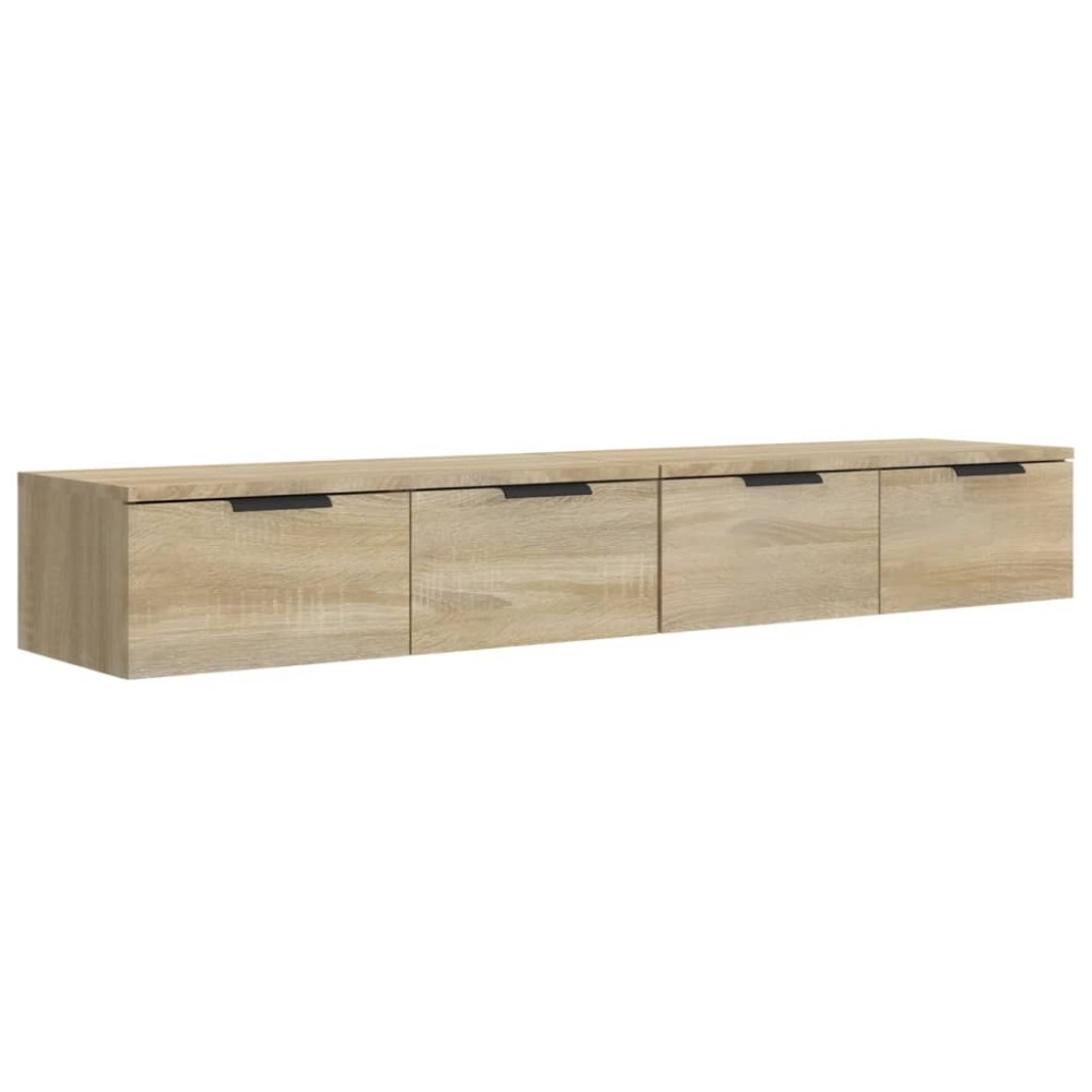 vidaXL Ντουλάπια Τοίχου 2 τεμ. Sonoma Δρυς 68x30x20 εκ. Επεξ. Ξύλο