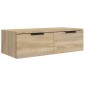 vidaXL Ντουλάπια Τοίχου 2 τεμ. Sonoma Δρυς 68x30x20 εκ. Επεξ. Ξύλο