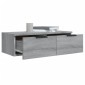 vidaXL Ντουλάπια Τοίχου 2 τεμ. Γκρι Sonoma 68 x 30 x 20 εκ. Επ. Ξύλο