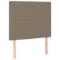 vidaXL Κεφαλάρια Κρεβατιού 2 τεμ. Taupe 100x5x78/88 εκ. Υφασμάτινο