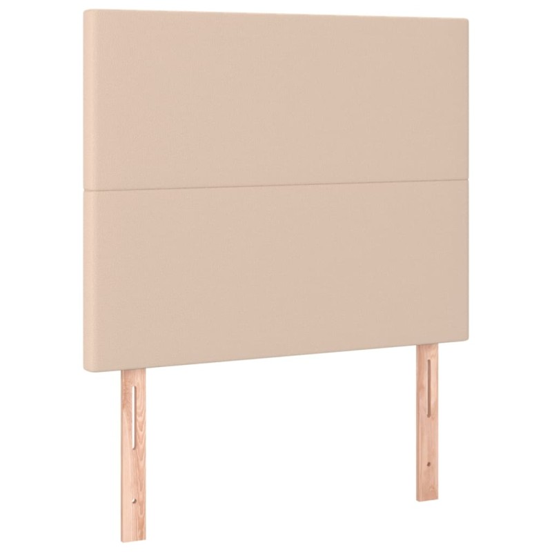 vidaXL Κεφαλάρι Καπουτσίνο 100x5x118/128 εκ. από Συνθετικό Δέρμα