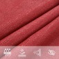 vidaXL Πανί Σκίασης Κόκκινο 3 x 4,5 μ. από HDPE 160 γρ./μ²