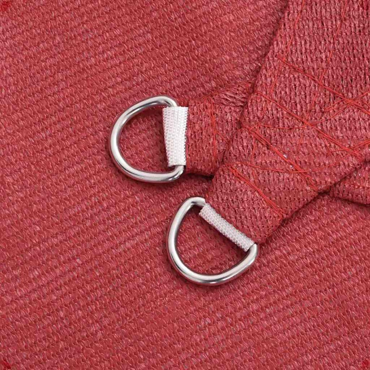 vidaXL Πανί Σκίασης Κόκκινο 4/5 x 3 μ. από HDPE 160 γρ./μ²