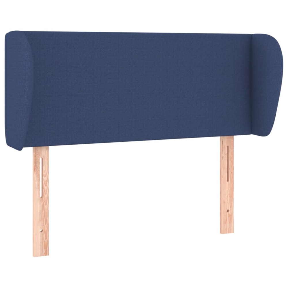 vidaXL Κεφαλάρι με Πτερύγια Μπλε 93x23x78/88 εκ. Υφασμάτινο