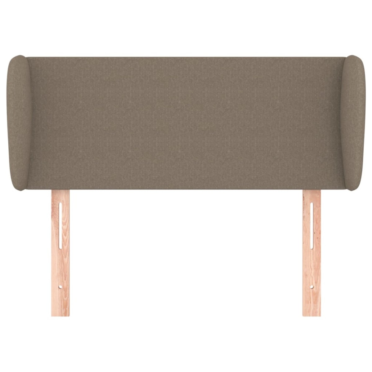 vidaXL Κεφαλάρι με Πτερύγια Taupe 103x23x78/88 εκ. Υφασμάτινο