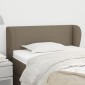 vidaXL Κεφαλάρι με Πτερύγια Taupe 103x23x78/88 εκ. Υφασμάτινο