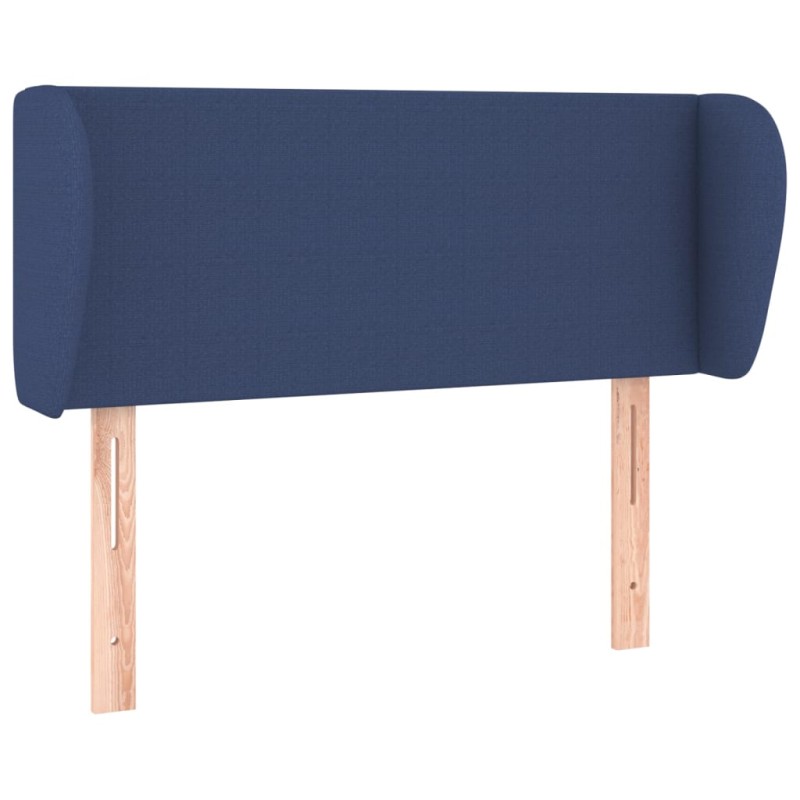 vidaXL Κεφαλάρι με Πτερύγια Μπλε 103x23x78/88 εκ. Υφασμάτινο