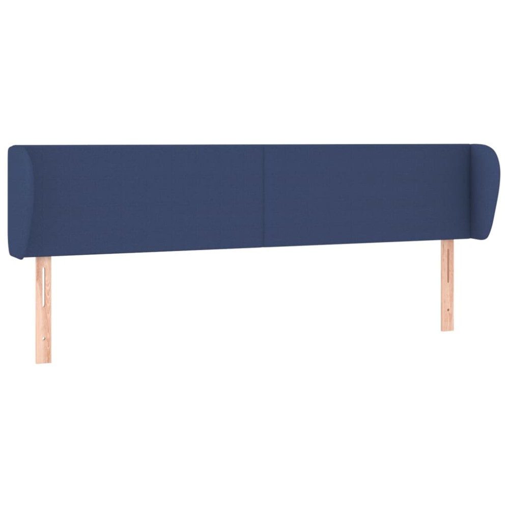 vidaXL Κεφαλάρι με Πτερύγια Μπλε 163x23x78/88 εκ. Υφασμάτινο