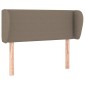 vidaXL Κεφαλάρι με Πτερύγια Taupe 93x23x78/88 εκ. Υφασμάτινο