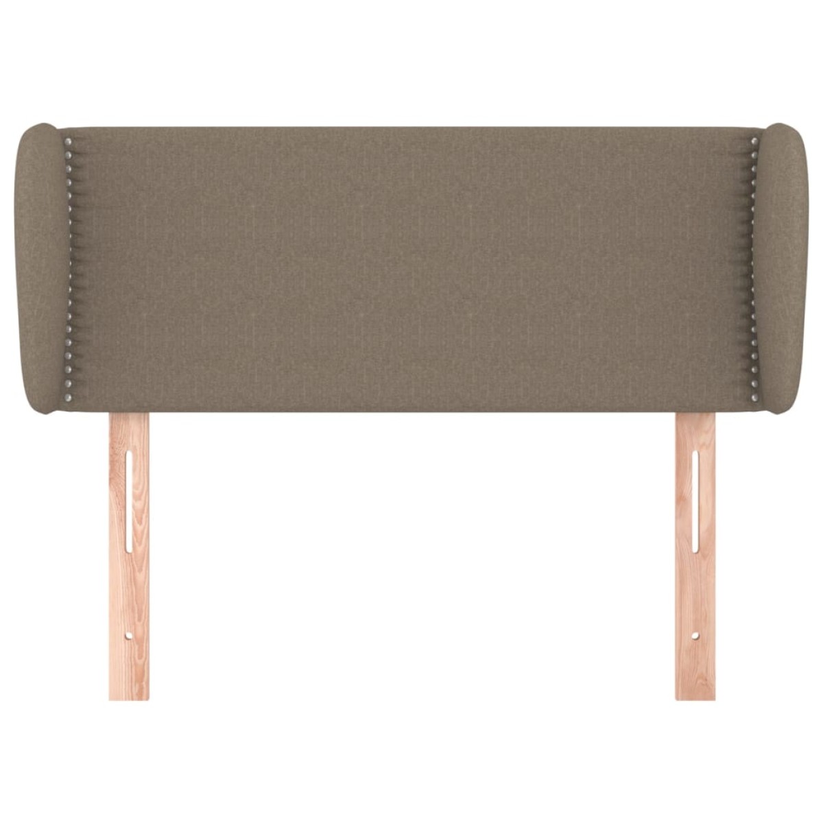 vidaXL Κεφαλάρι με Πτερύγια Taupe 93x23x78/88 εκ. Υφασμάτινο