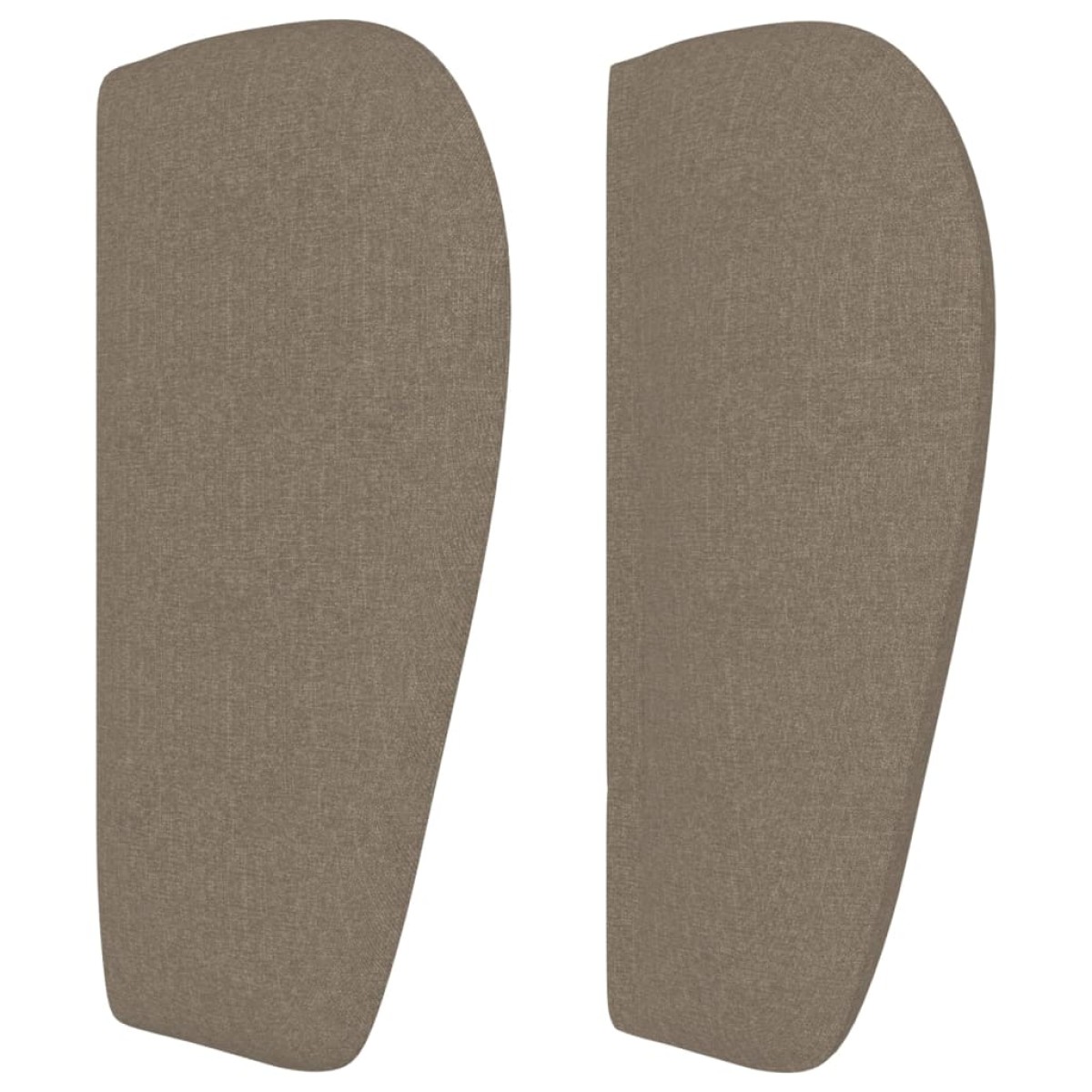 vidaXL Κεφαλάρι με Πτερύγια Taupe 93x23x78/88 εκ. Υφασμάτινο