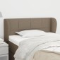 vidaXL Κεφαλάρι με Πτερύγια Taupe 93x23x78/88 εκ. Υφασμάτινο