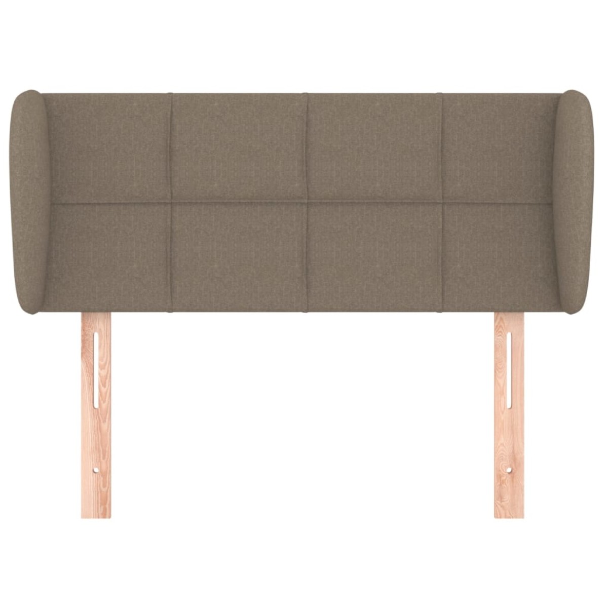 vidaXL Κεφαλάρι με Πτερύγια Taupe 103x23x78/88 εκ. Υφασμάτινο