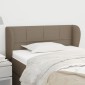 vidaXL Κεφαλάρι με Πτερύγια Taupe 103x23x78/88 εκ. Υφασμάτινο