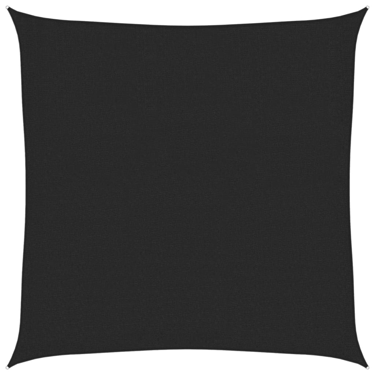 vidaXL Πανί Σκίασης Μαύρο 3 x 3 μ. από HDPE 160 γρ./μ²