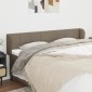 vidaXL Κεφαλάρι με Πτερύγια Taupe 163x23x78/88 εκ. Υφασμάτινο