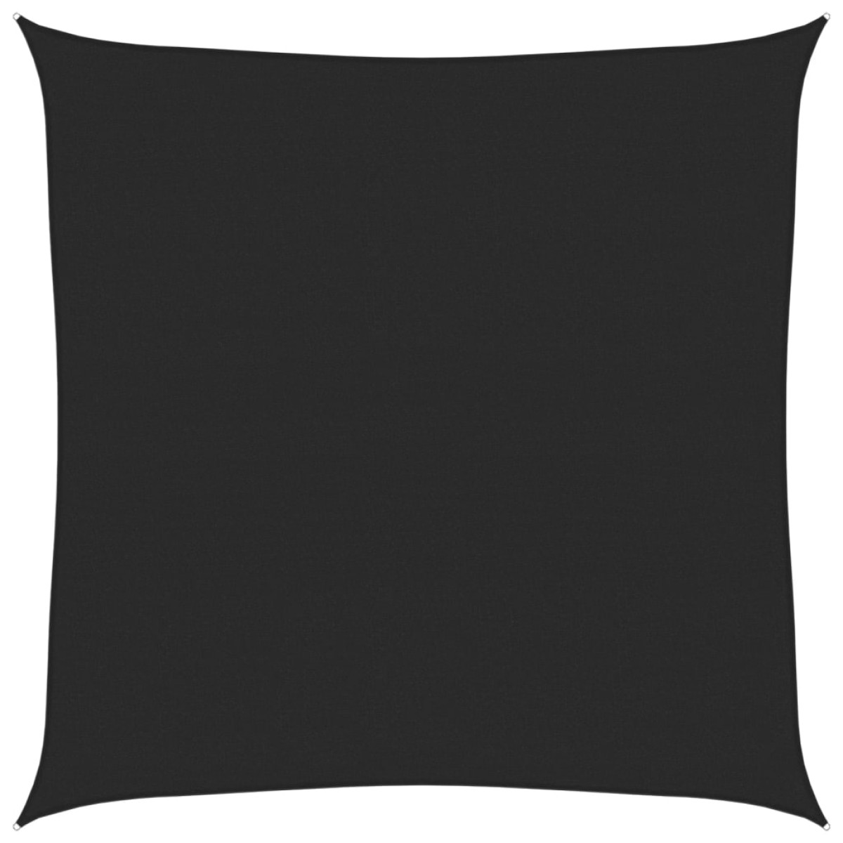 vidaXL Πανί Σκίασης Μαύρο 4,5 x 4,5 μ. από HDPE 160 γρ./μ²