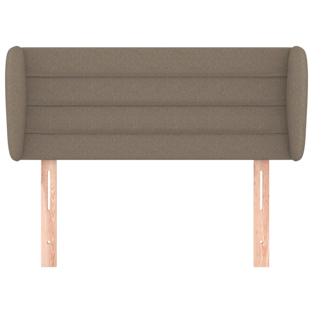 vidaXL Κεφαλάρι με Πτερύγια Taupe 83 x 23 x 78/88 εκ. Υφασμάτινο