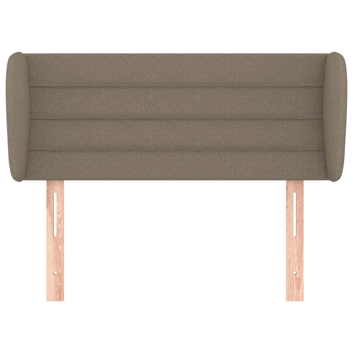 vidaXL Κεφαλάρι με Πτερύγια Taupe 93x23x78/88 εκ. Υφασμάτινο