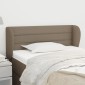 vidaXL Κεφαλάρι με Πτερύγια Taupe 103x23x78/88 εκ. Υφασμάτινο