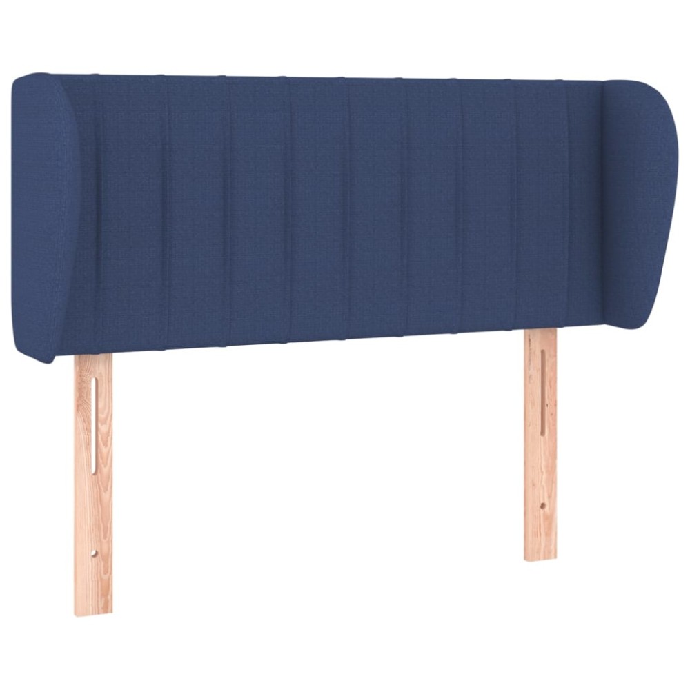 vidaXL Κεφαλάρι με Πτερύγια Μπλε 103x23x78/88 εκ. Υφασμάτινο