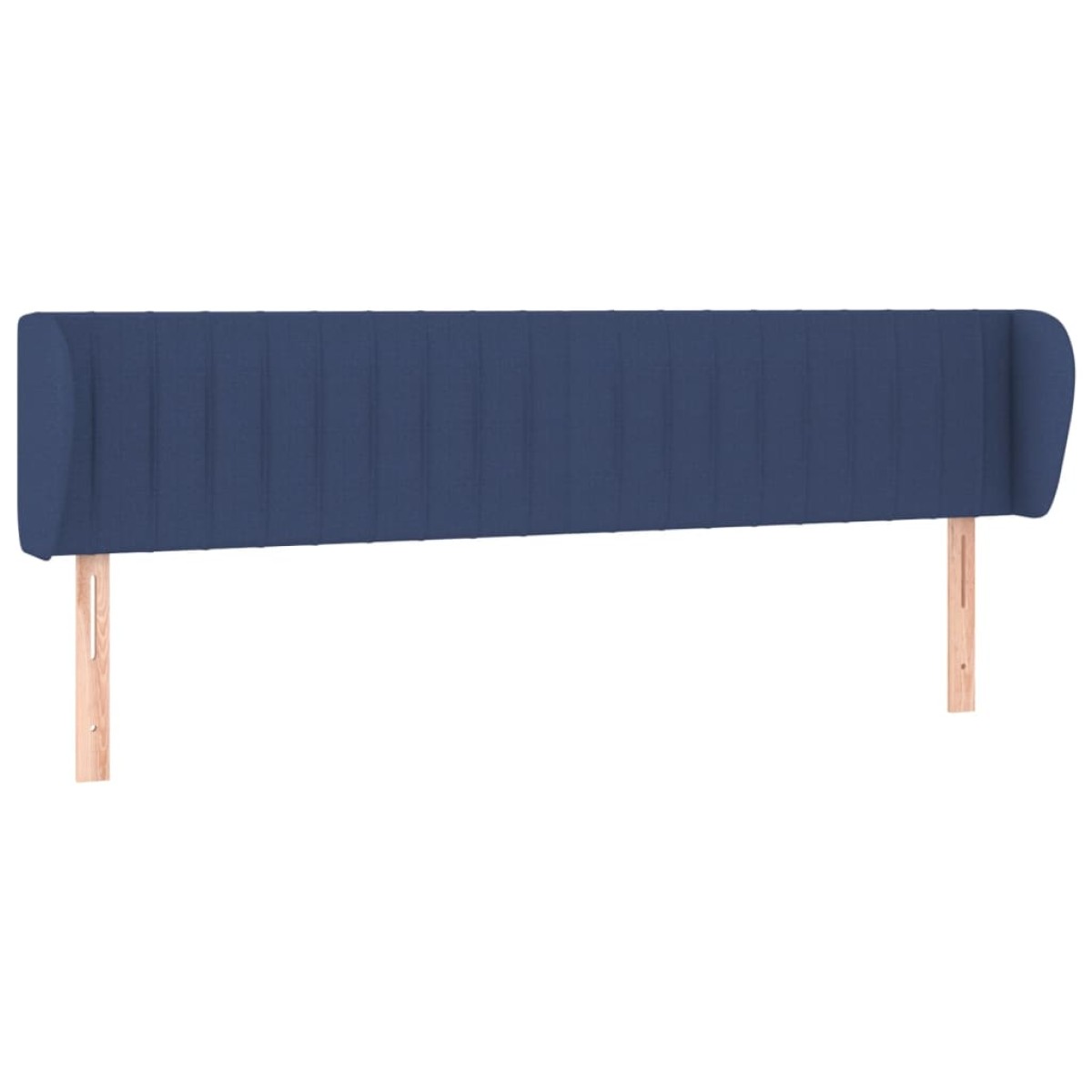 vidaXL Κεφαλάρι με Πτερύγια Μπλε 183x23x78/88 εκ. Υφασμάτινο