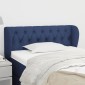 vidaXL Κεφαλάρι με Πτερύγια Μπλε 103x23x78/88 εκ. Υφασμάτινο