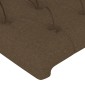 vidaXL Κεφαλάρι με Πτερύγια Σκούρο Καφέ 163x23x78/88 εκ. Υφασμάτινο