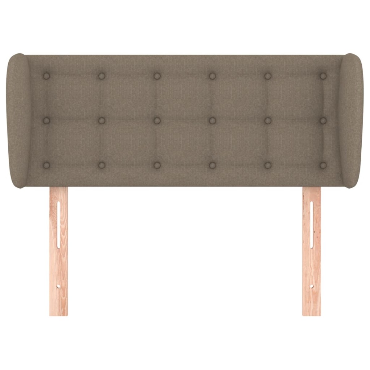 vidaXL Κεφαλάρι με Πτερύγια Taupe 93x23x78/88 εκ. Υφασμάτινο