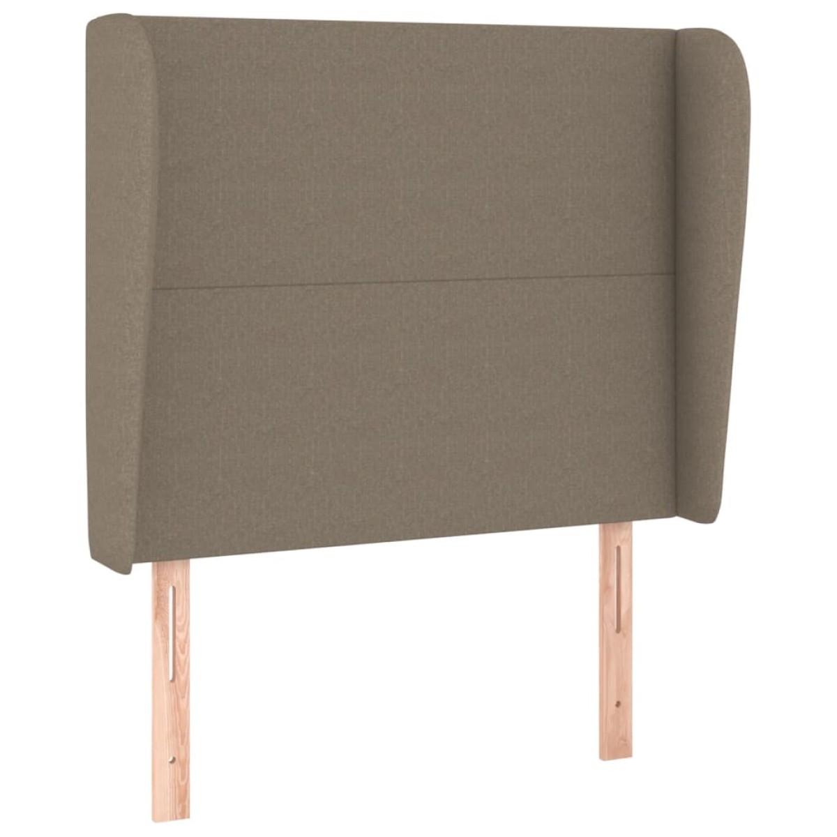 vidaXL Κεφαλάρι με Πτερύγια Taupe 93 x 23 x 118/128 εκ. Υφασμάτινο