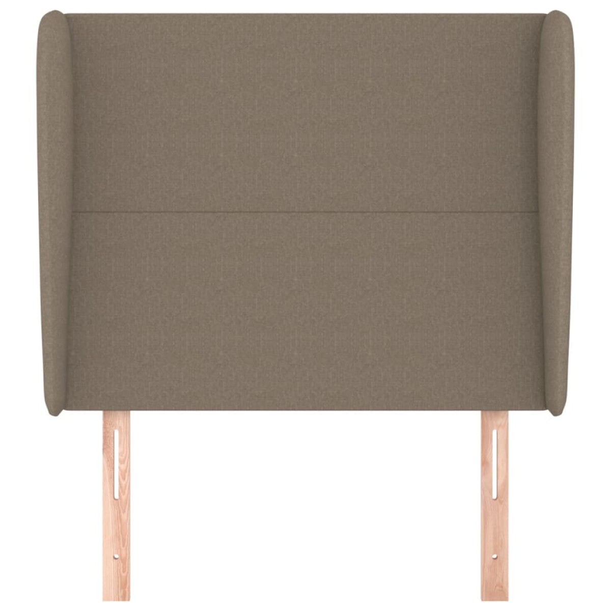 vidaXL Κεφαλάρι με Πτερύγια Taupe 93 x 23 x 118/128 εκ. Υφασμάτινο