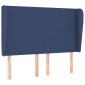 vidaXL Κεφαλάρι με Πτερύγια Μπλε 147x23x118/128 εκ. Υφασμάτινο